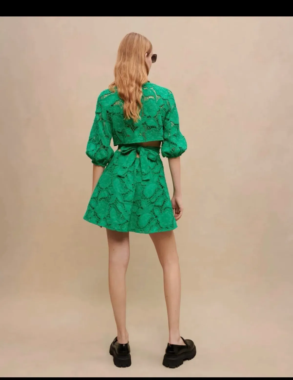 MAJE Rannick Lace Mini Dress - Image 3