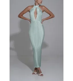 LIDEE CEREMONIE DRESS GOWN IN SEAFOAM | Size AU 10 for rent on The Volte - image 1