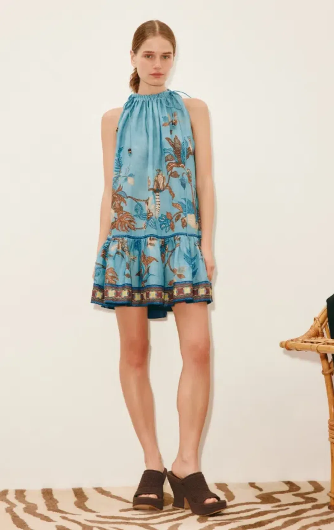 Alemais georgie mini dress Size 8 for rent on The Volte - main image