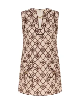 Zimmermann Luna Guipure Shift Dress Size 3 for rent on The Volte - image 1