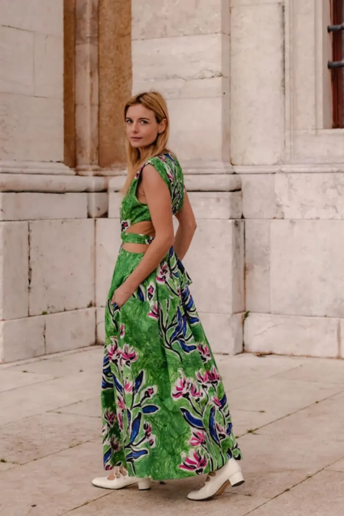 Aje Zorina Tie Midi Dress size 16 - Image 5