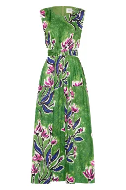 Aje Zorina Tie Midi Dress size 16 for rent on The Volte - image 3