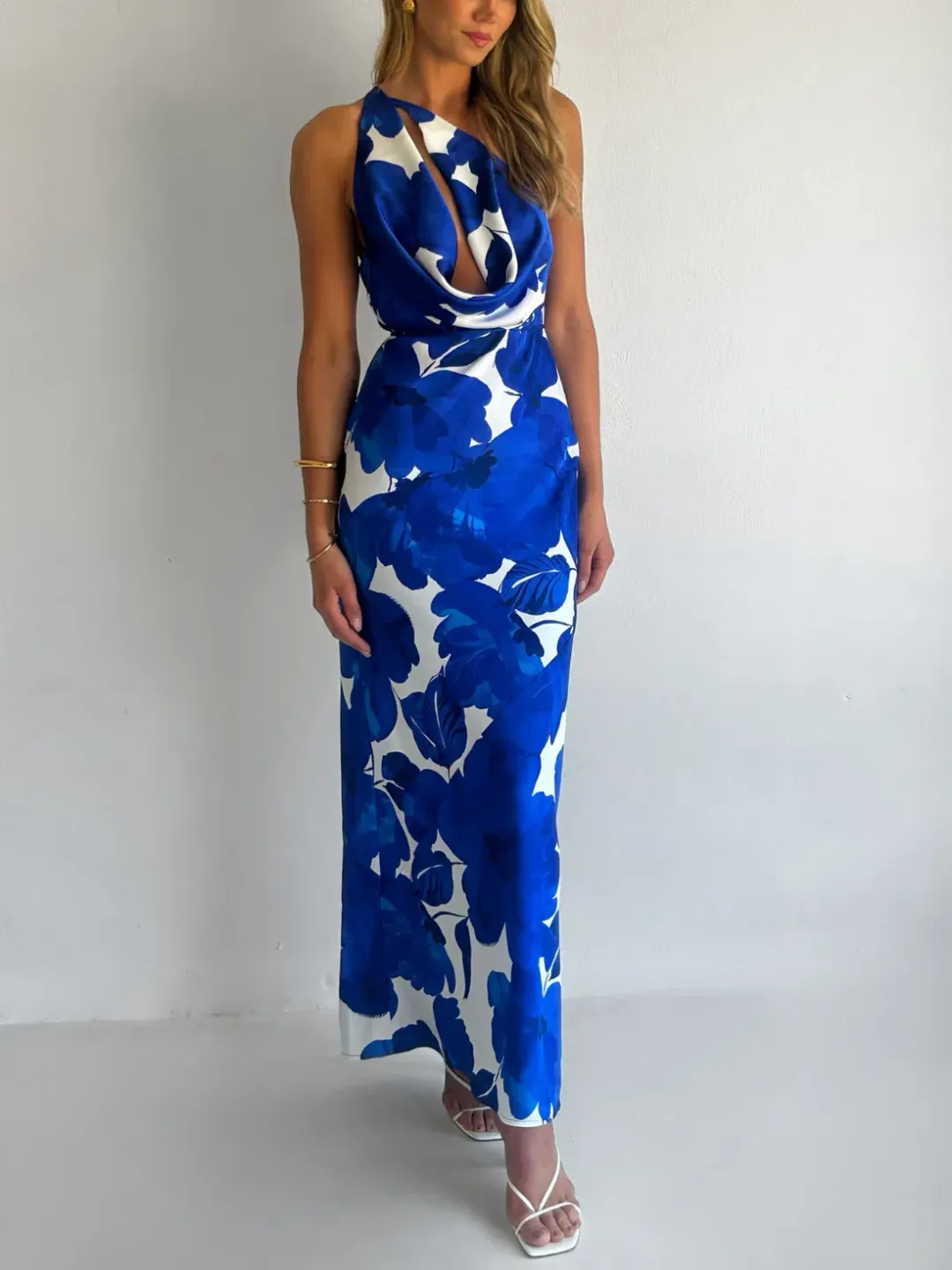 By Nicola Lucia Maxi Dress size 8 for rent on The Volte - main image