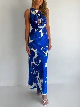 By Nicola Lucia Maxi Dress size 8 for rent on The Volte - image 5