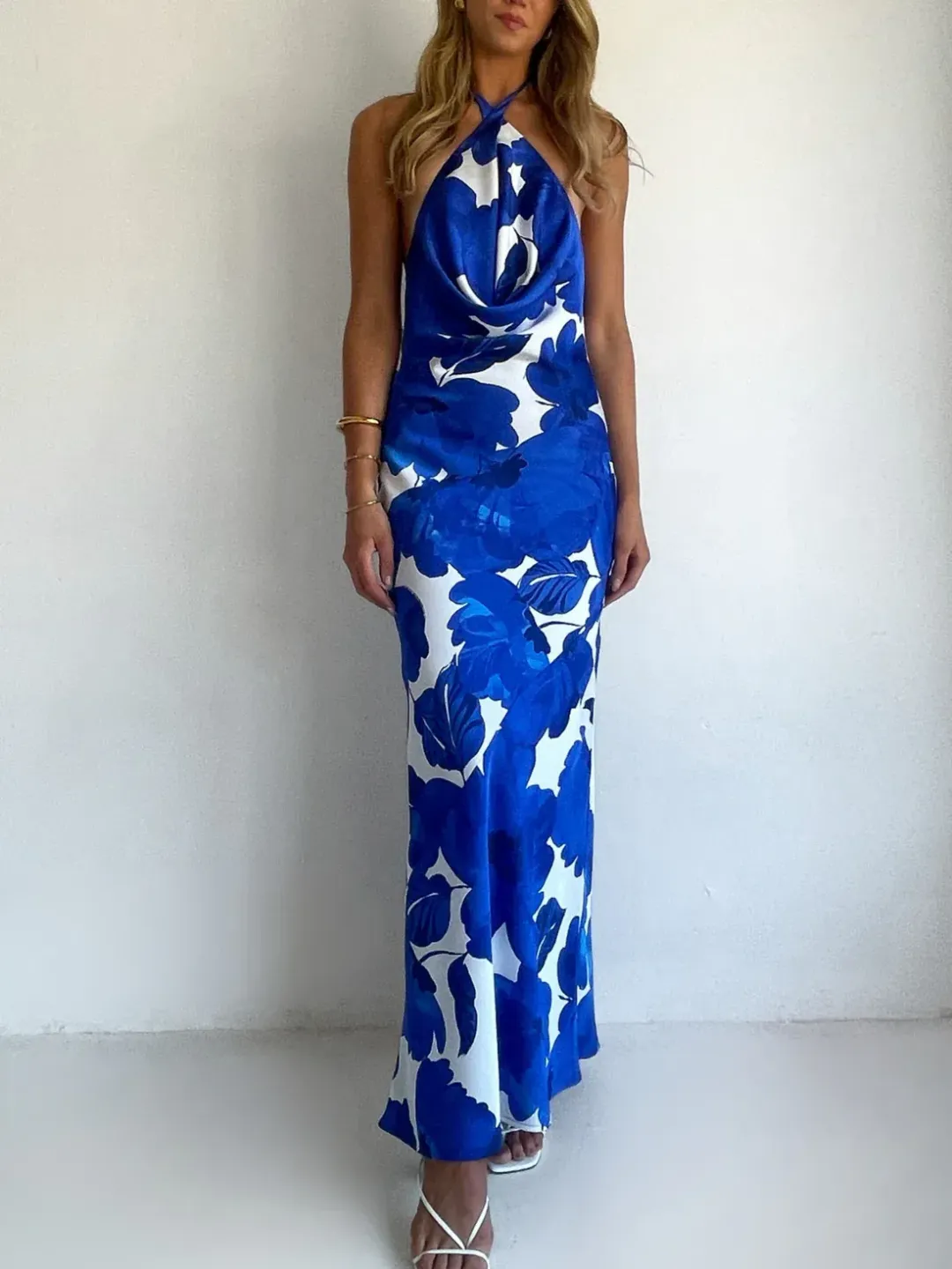 By Nicola Lucia Maxi Dress size 8 for rent on The Volte - main image