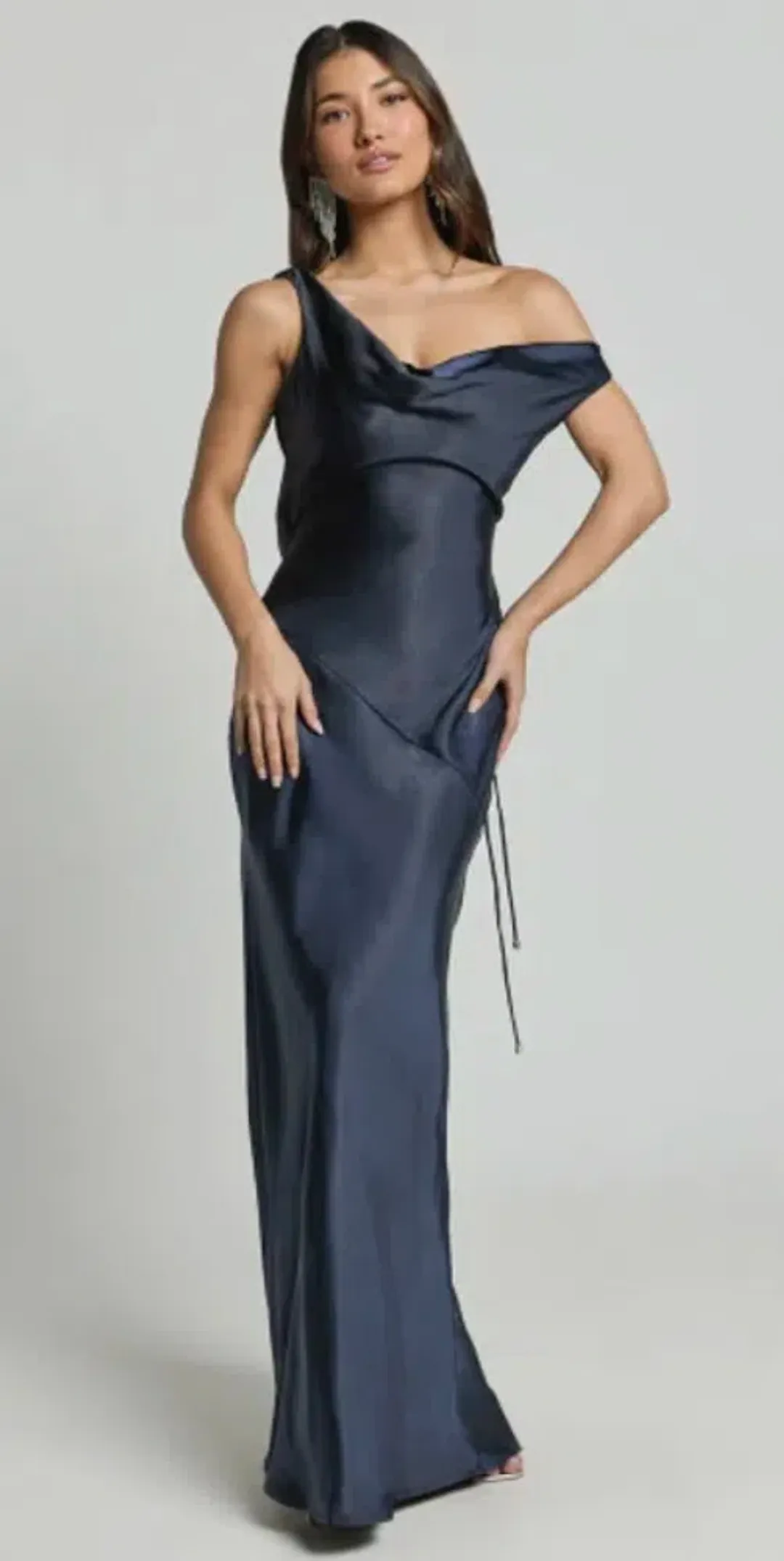 Adilah Maxi Dress in Navy for rent on The Volte - main image