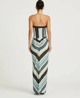 Benni Rumi Strapless Maxi for rent on The Volte - image 3
