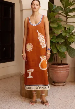 Alemais Soleil Midi Dress for rent on The Volte - image 1