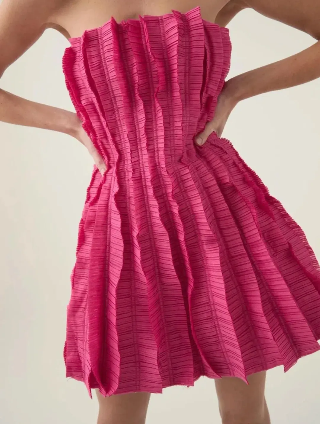 Aje Hybrid Mini Dress for rent on The Volte - main image