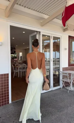 Girls With Gems Sneaky Link Maxi Butter Yellow Size S for rent on The Volte - image 1