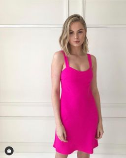 By Johnny Neon Bias Mini Dress size 12 for rent on The Volte - image 2