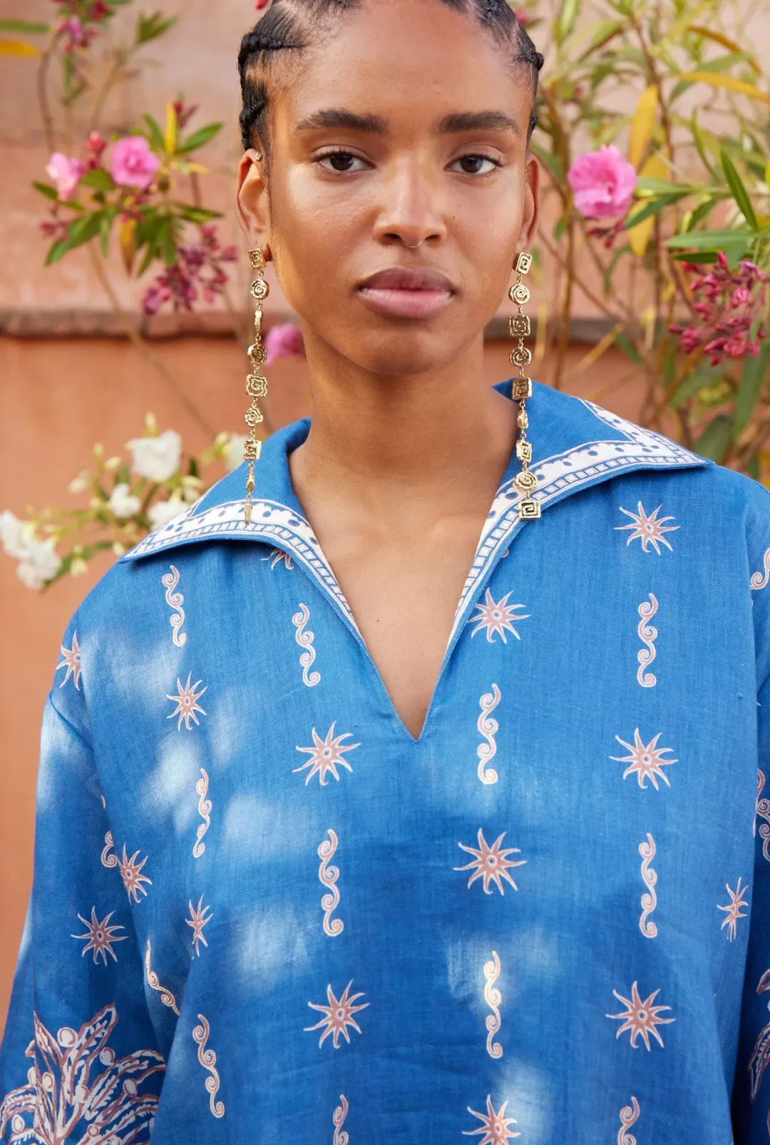 Alemais Acacia Long Sleeve Mini Dress size 16 for rent on The Volte - main image