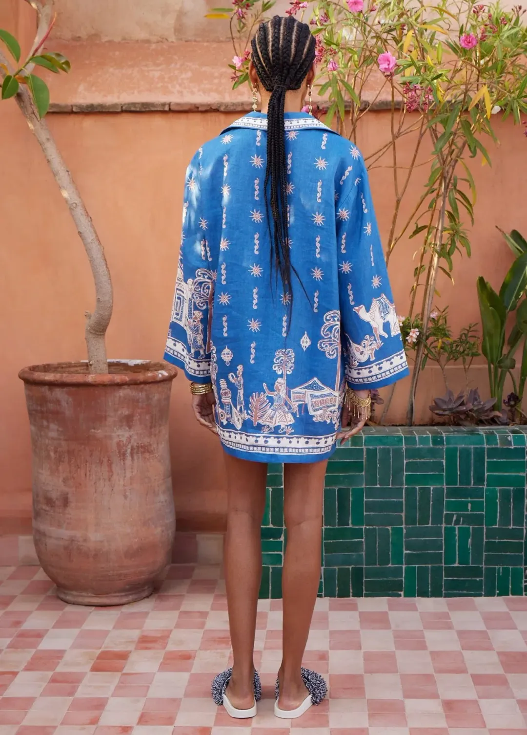 Alemais Acacia Long Sleeve Mini Dress size 16 for rent on The Volte - main image