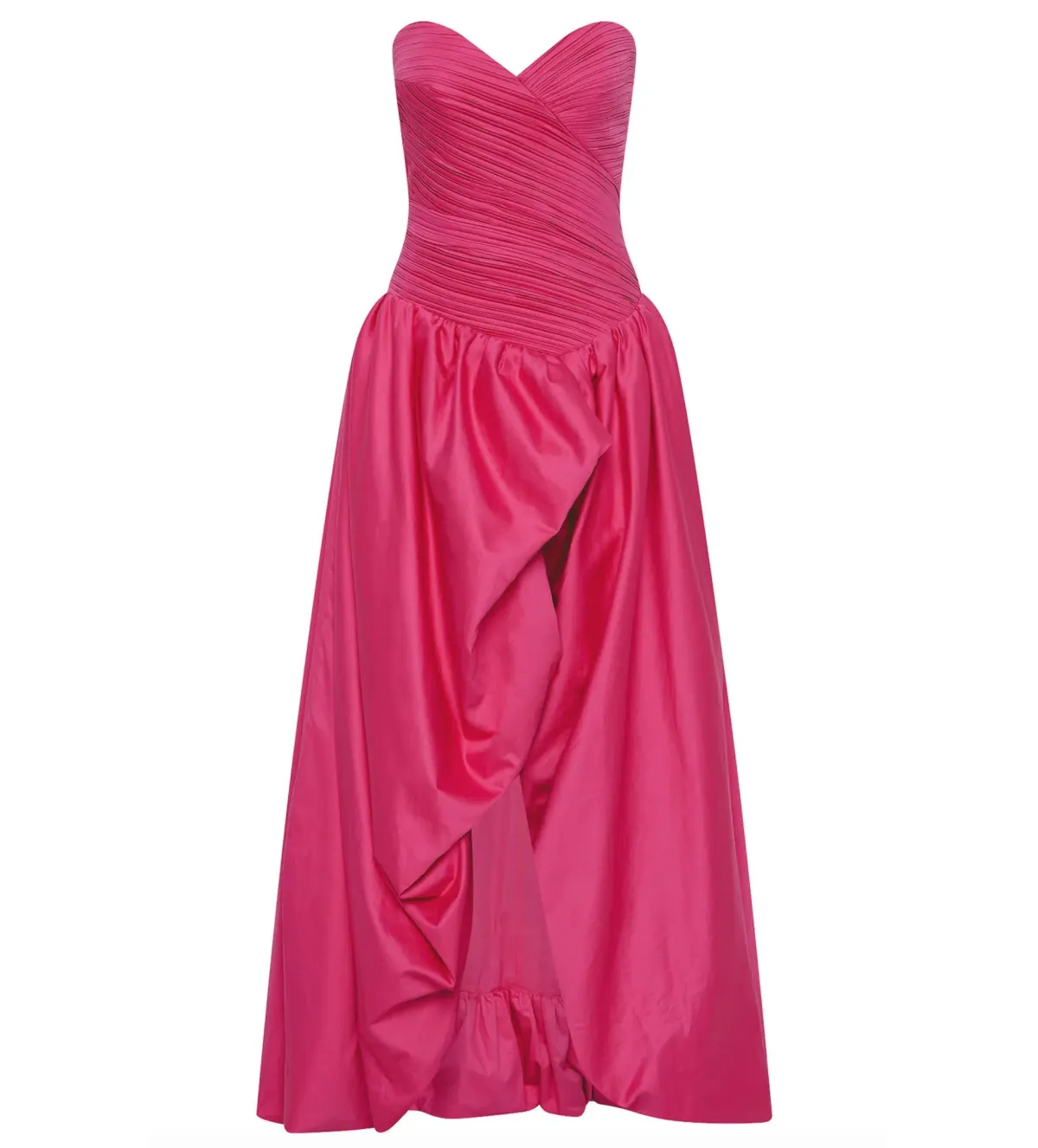 Aje Estelle Gown Cerise Pink Size AU 10 - Image 5