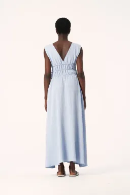 ELKA COLLECTIVE EVIAN DRESS SKY BLUE SIZE 12 for rent on The Volte - image 3