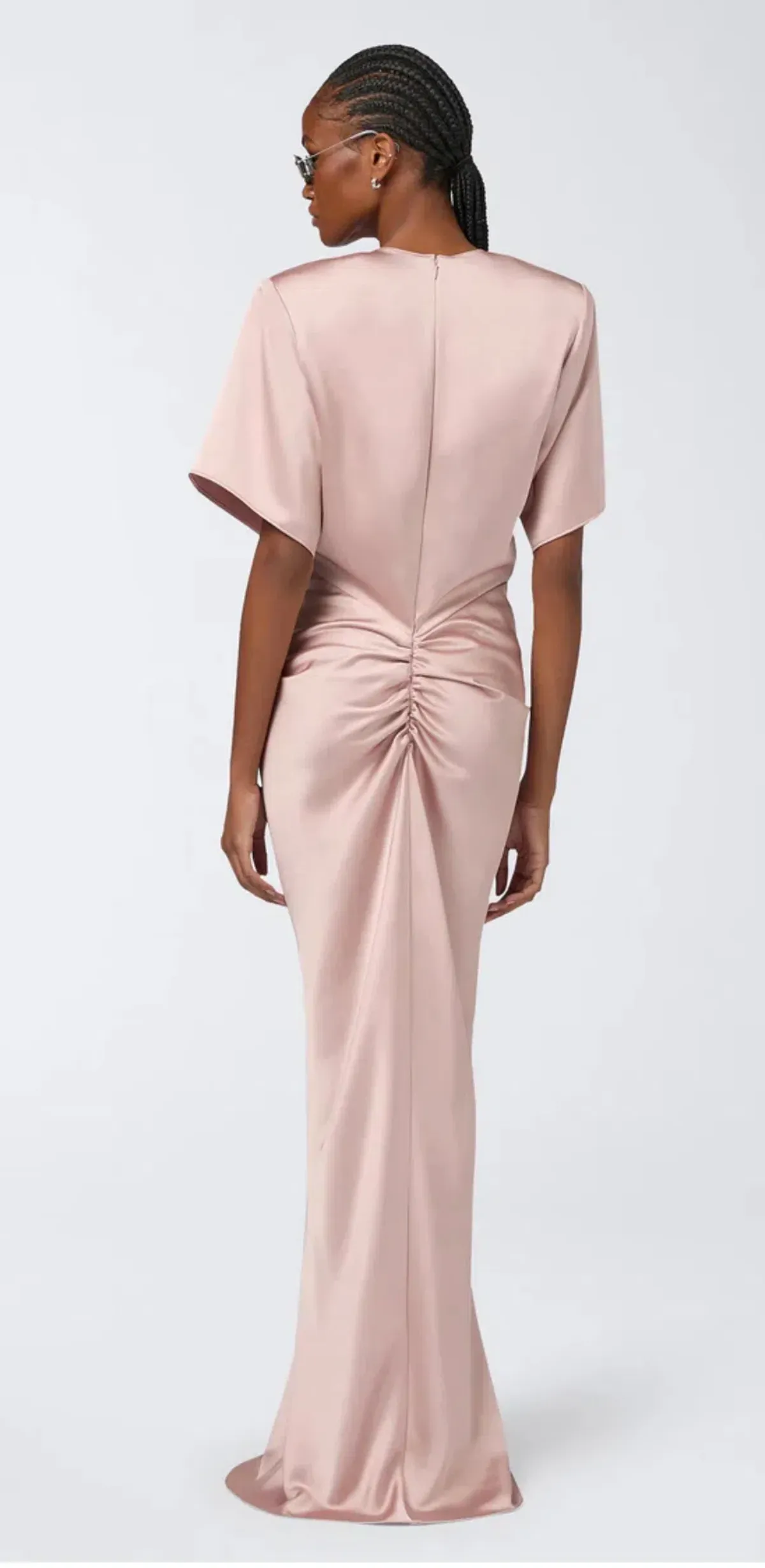 The Andamane Iris Maxi Dress Pink Size 8 - Image 2