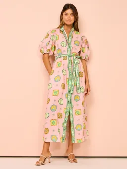 Alemais Porcelain Shirt Dress Size AU 16 for rent on The Volte - image 3