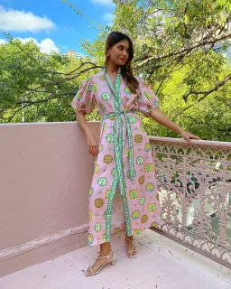 Alemais Porcelain Shirt Dress Size AU 16 for rent on The Volte - image 1