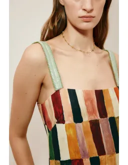 Alemais Marjorelle Midi Dress Size 8 for rent on The Volte - image 3