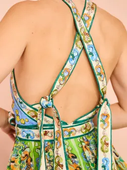 Alemais Dreamer Tiered Midi Dress size 8 for rent on The Volte - image 4