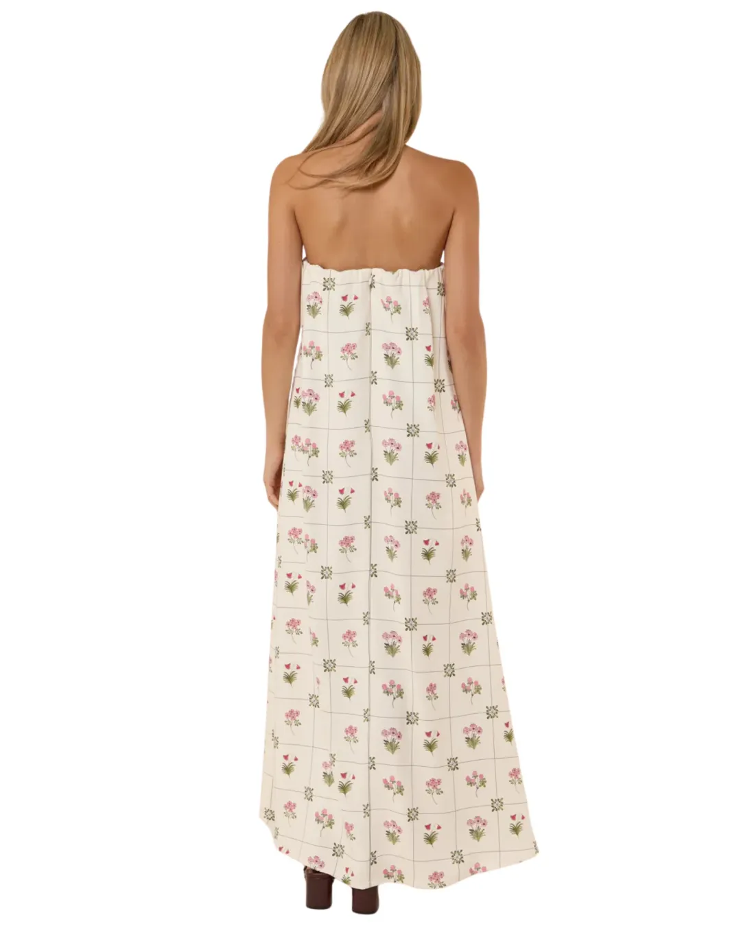 Palm Noosa Alessia Dress Flower Ceramics Size 12 for rent on The Volte - main image