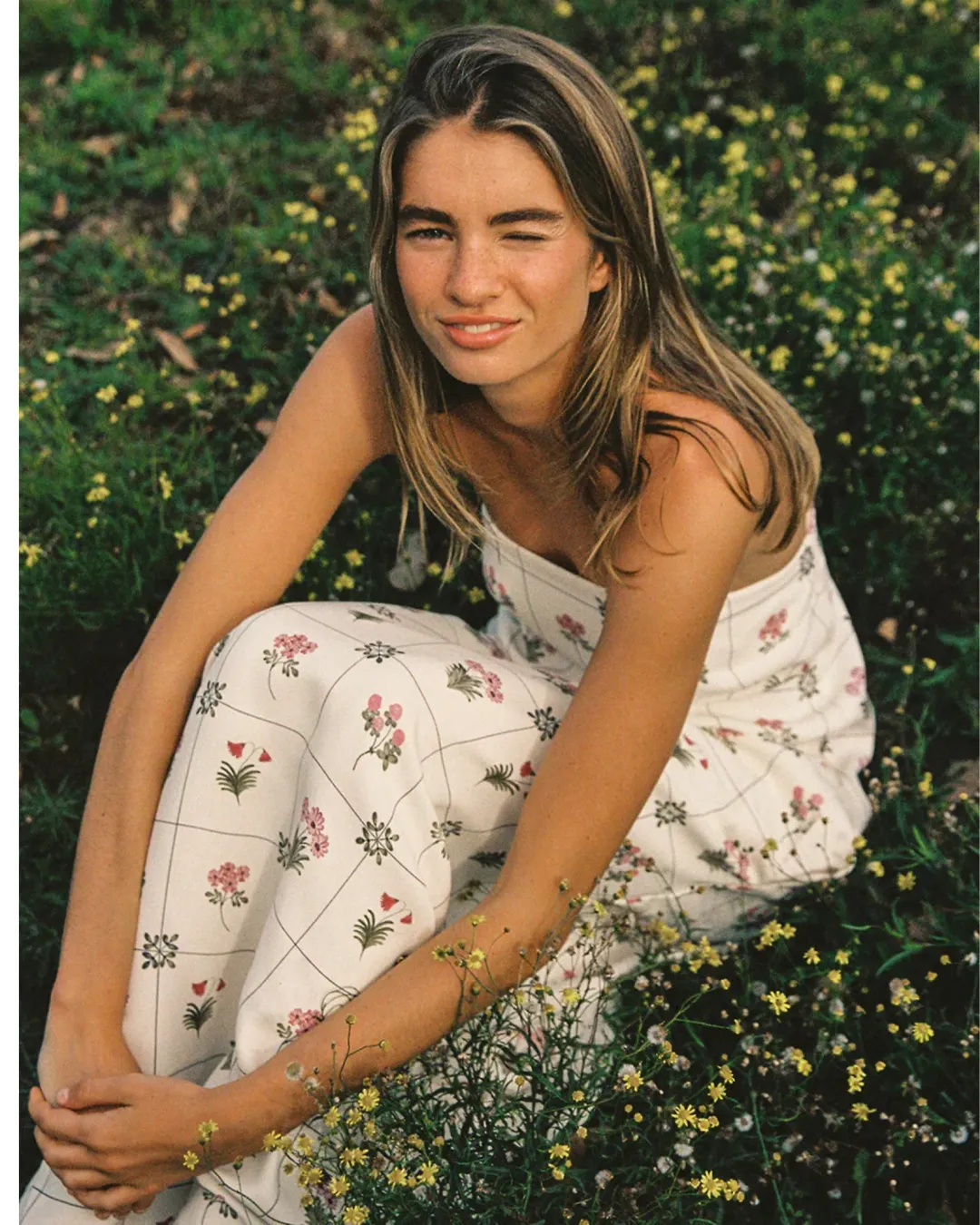 Palm Noosa Alessia Dress Flower Ceramics Size 12 for rent on The Volte - main image