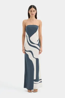 Sir. Lilou Strapless Midi Dress 6P for rent on The Volte - image 1