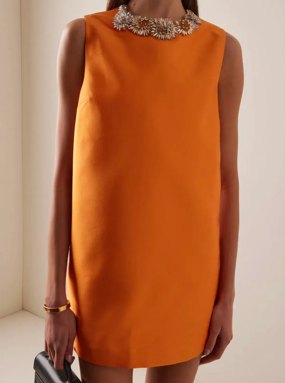 Rachel Gilber Ludovica Shift Mini in Orange AU 12 for rent on The Volte - main image