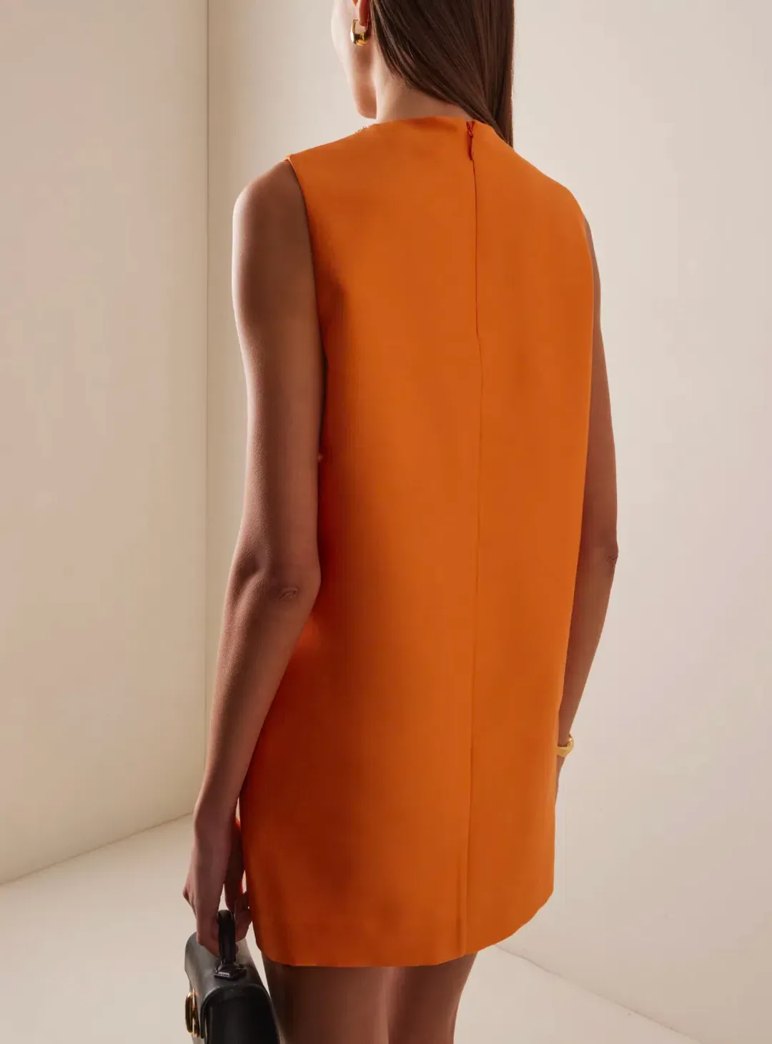 Rachel Gilber Ludovica Shift Mini in Orange AU 12 for rent on The Volte - main image