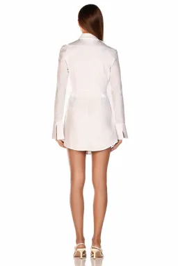 MISHA Mya Dress White Size 10/M for rent on The Volte - image 3