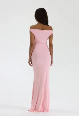 Natalie Rolt Bettina Gown Blossom Pink Full Length Dress (size 10AU) for rent on The Volte - image 2
