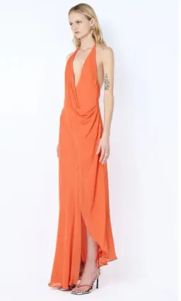 Bec and Bridge Sabrina Drape Maxi Dress Size 8 for rent on The Volte - image 4