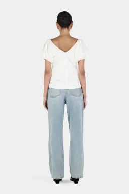 Hansen And Gretel Thandie Top Ivory Size 8 for rent on The Volte - image 2