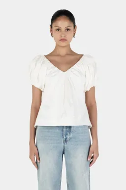 Hansen And Gretel Thandie Top Ivory Size 8 for rent on The Volte - image 1