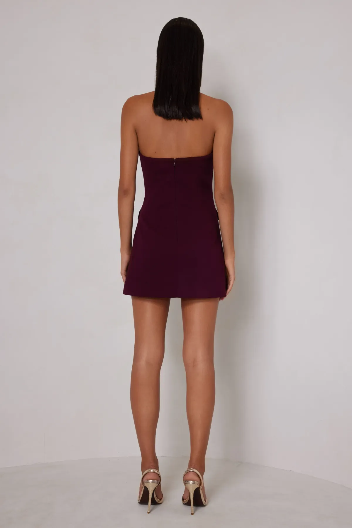 Not specified Jillian Deep Plum Size 14 - Image 3