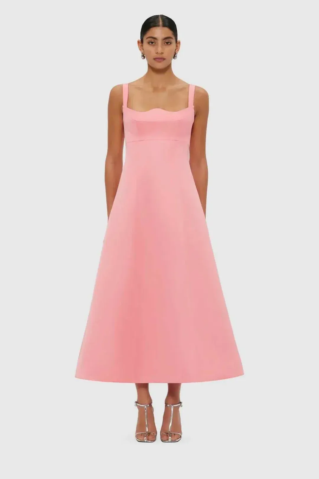 Leo Lin Odette Dress Pink Size 10 for rent on The Volte - main image