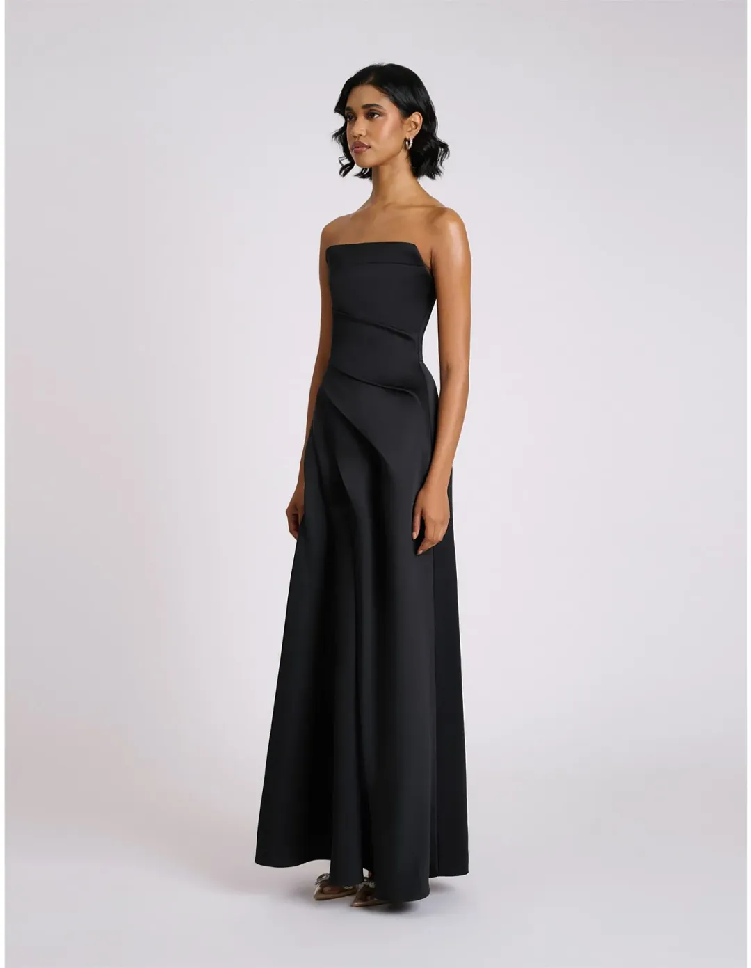 Eliya The Label Deanna Gown Black Size XS for rent on The Volte - main image