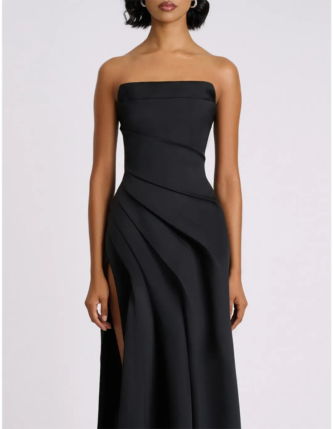 Eliya The Label Deanna Gown Black Size XS for rent on The Volte - main image