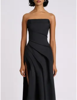 Eliya The Label Deanna Gown Black Size XS for rent on The Volte - image 6