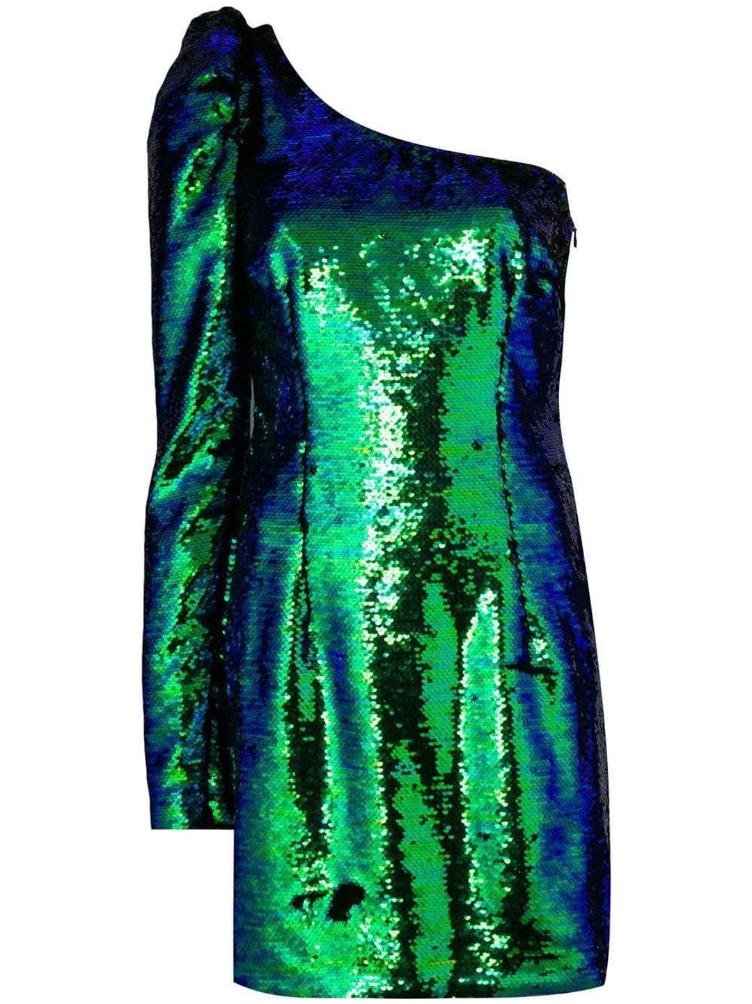 Amen Sequin Mini Dress Green Size 8 for rent on The Volte - main image