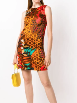 Missoni Silk Geometric Dress size 8 for rent on The Volte - image 1