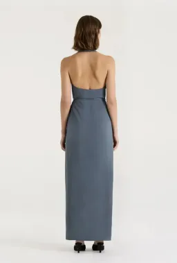 Henne Vida Maxi Dress Slate Size AU 6 for rent on The Volte - image 2