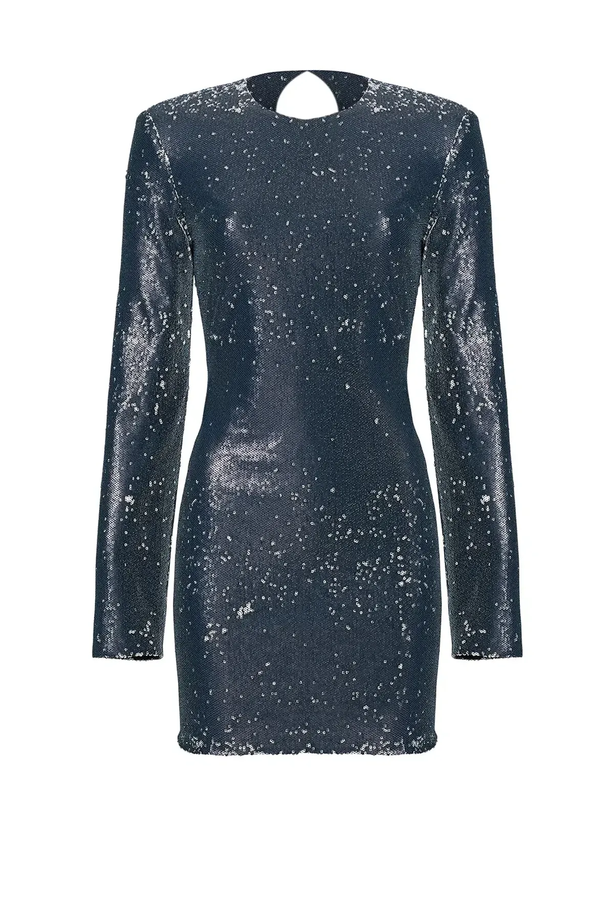 Elliatt Twilight Sequin Mini Dress | Size L - Image 3