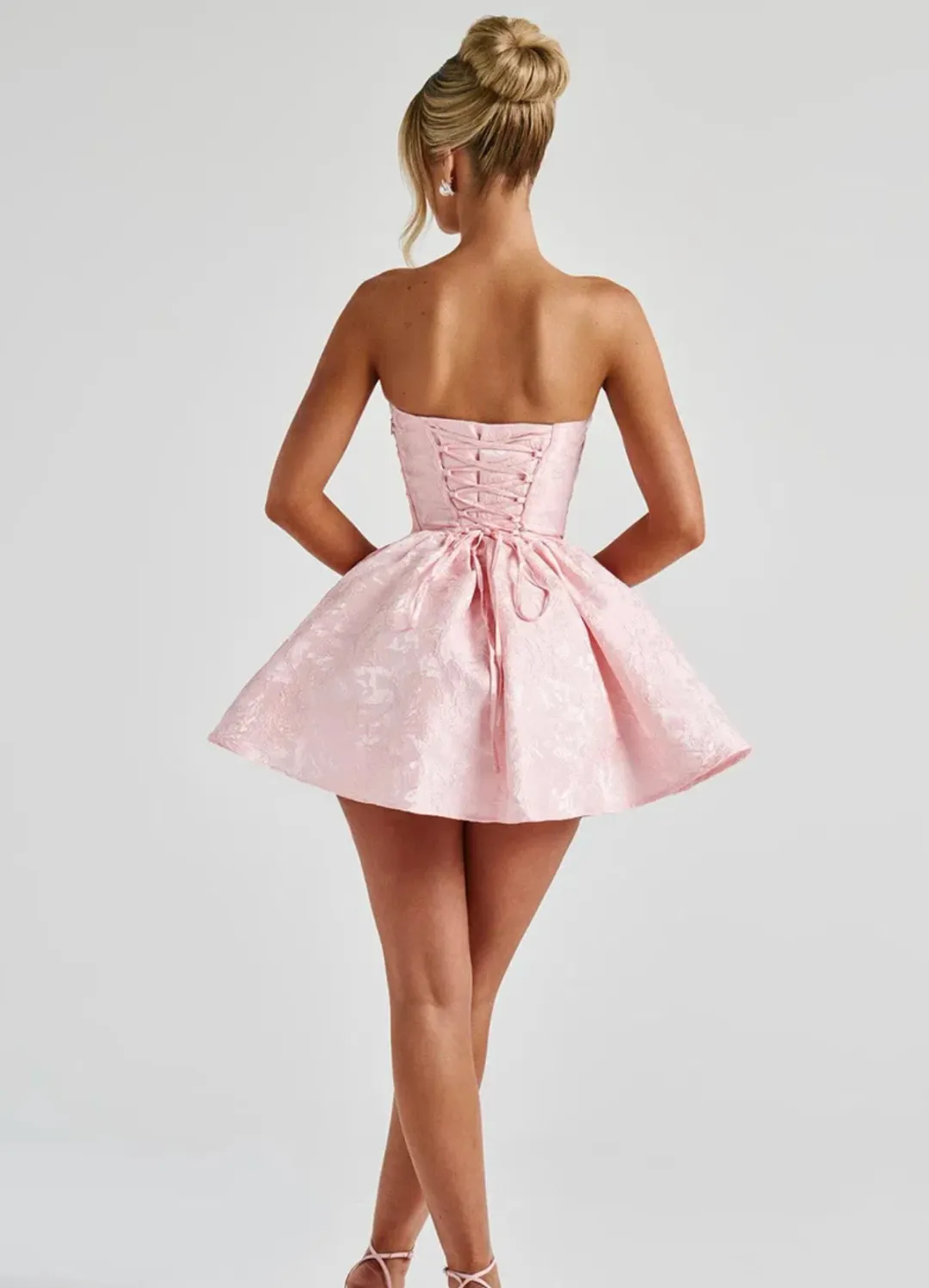 Babyboo SALOME MINI DRESS - BLUSH for rent on The Volte - main image