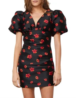 Bec & Bridge Coco Cabana Bubble Mini Dress Floral Size 6 for rent on The Volte - image 1