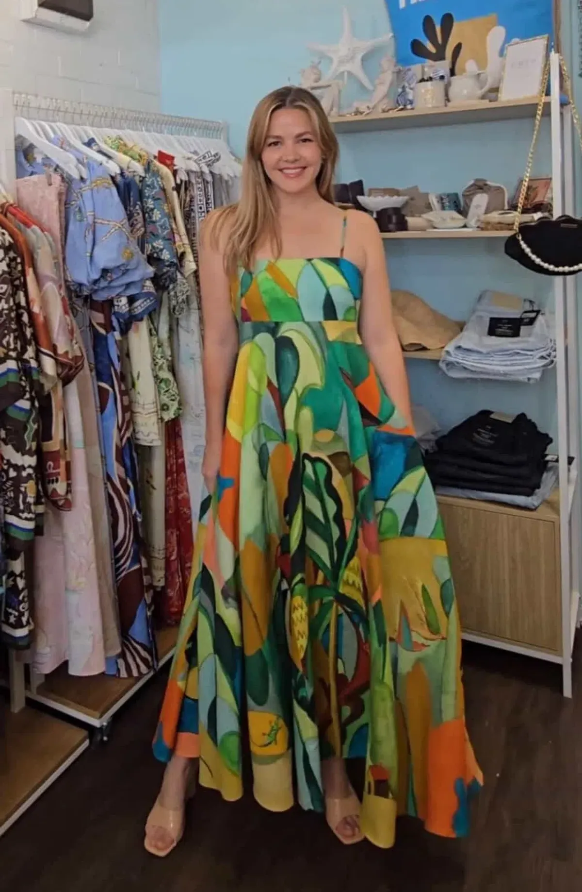 ALEMAIS MOKSHINI SUNDRESS SIZE 8 for rent on The Volte - main image