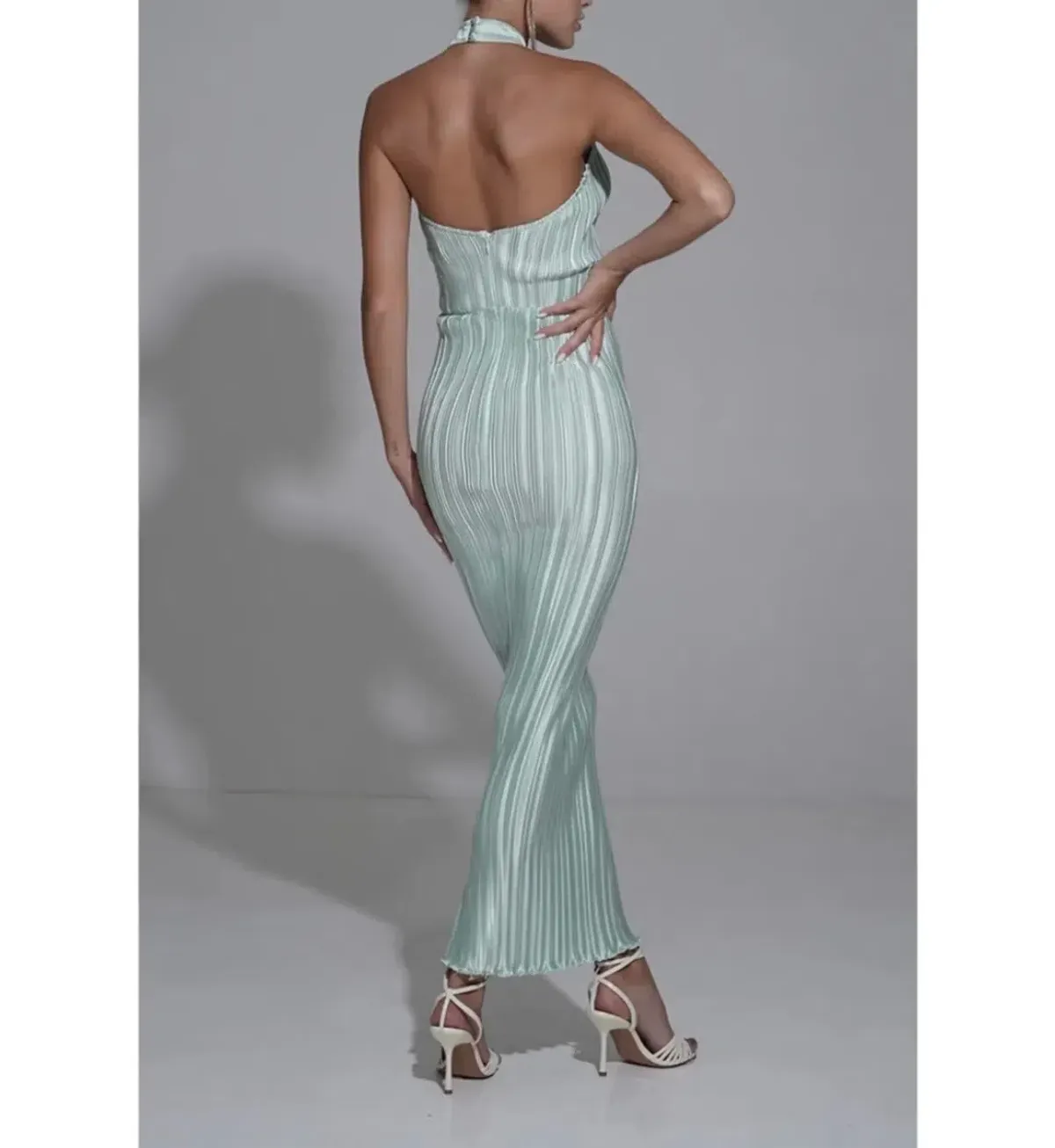 LIDEE CEREMONIE DRESS GOWN IN SEAFOAM | Size AU 8 - Image 2