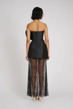 Eliya The Label Adalina Dress | Black Size M for rent on The Volte - image 2