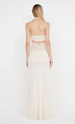 Bec & Bridge Viola Spiral Maxi Dress in Buttercream Size 8 for rent on The Volte - image 5