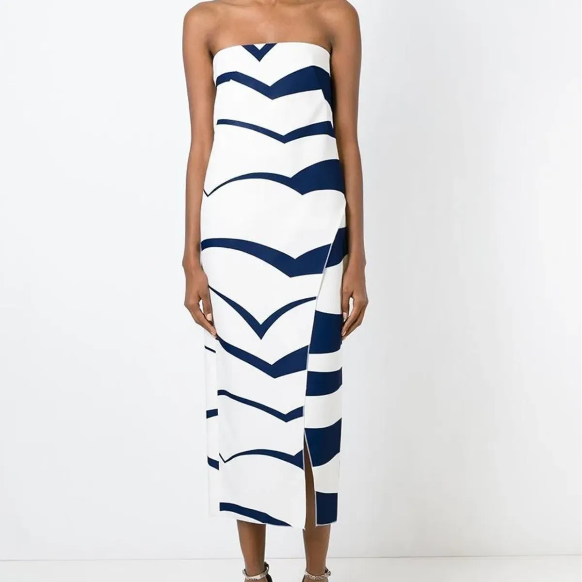 Scanlan Theodore Abstract Print Midi Dress | Size AU 6 for rent on The Volte - main image